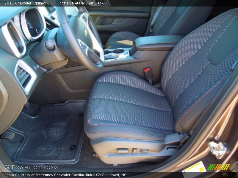 Tungsten Metallic / Jet Black 2013 Chevrolet Equinox LT