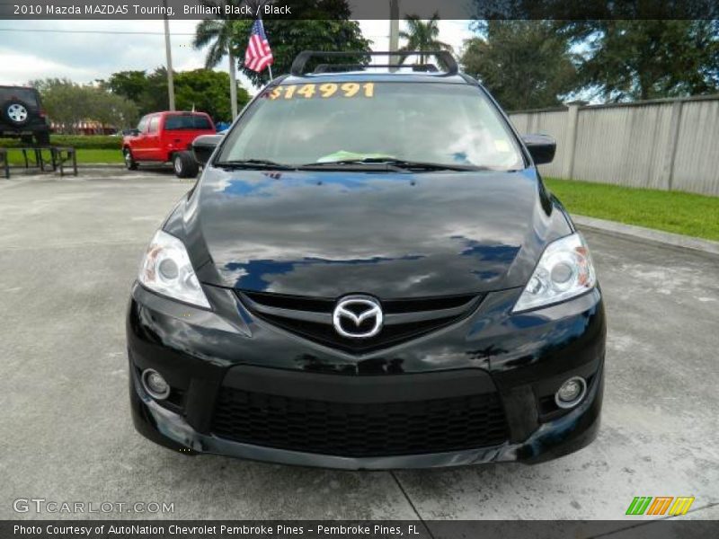 Brilliant Black / Black 2010 Mazda MAZDA5 Touring