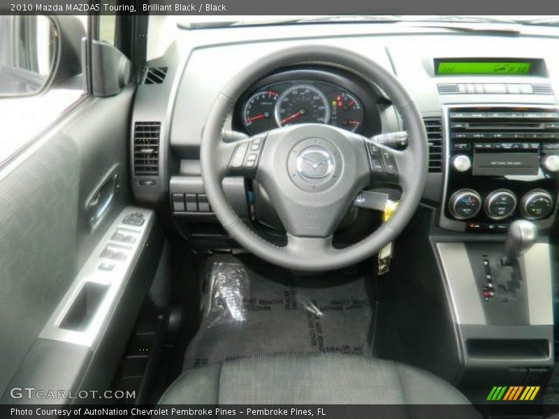 Brilliant Black / Black 2010 Mazda MAZDA5 Touring