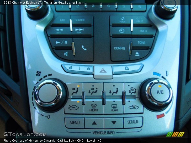 Controls of 2013 Equinox LT