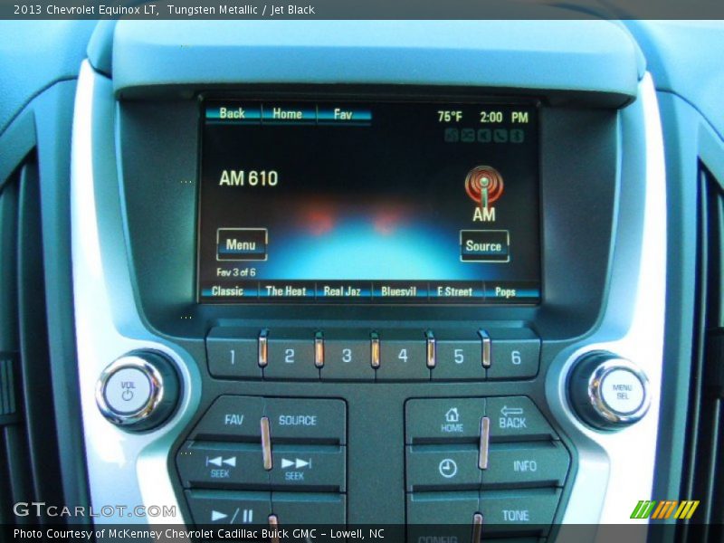 Tungsten Metallic / Jet Black 2013 Chevrolet Equinox LT