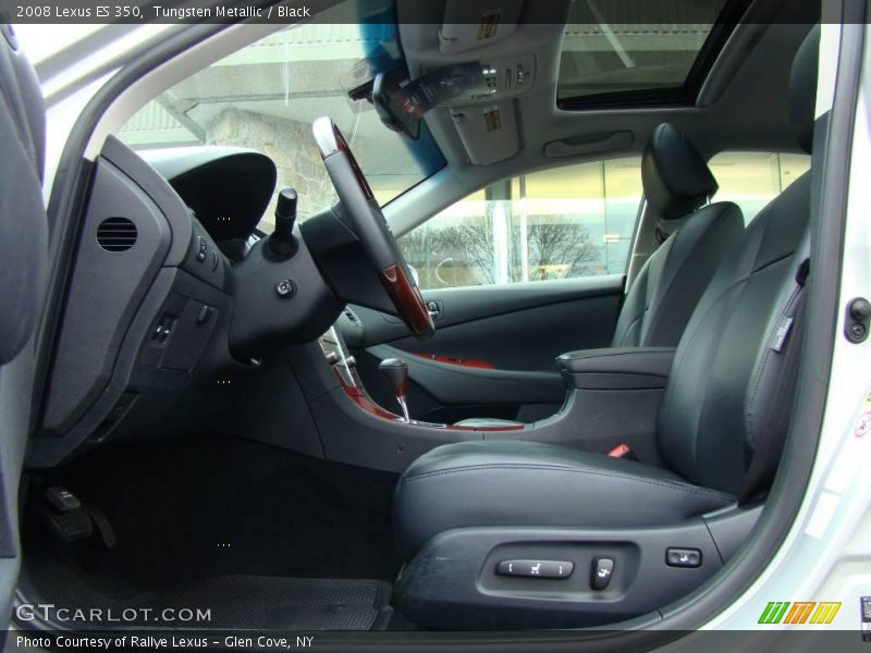 Tungsten Metallic / Black 2008 Lexus ES 350