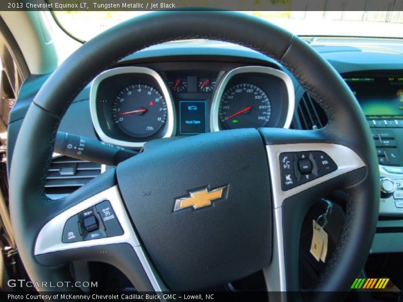 Tungsten Metallic / Jet Black 2013 Chevrolet Equinox LT