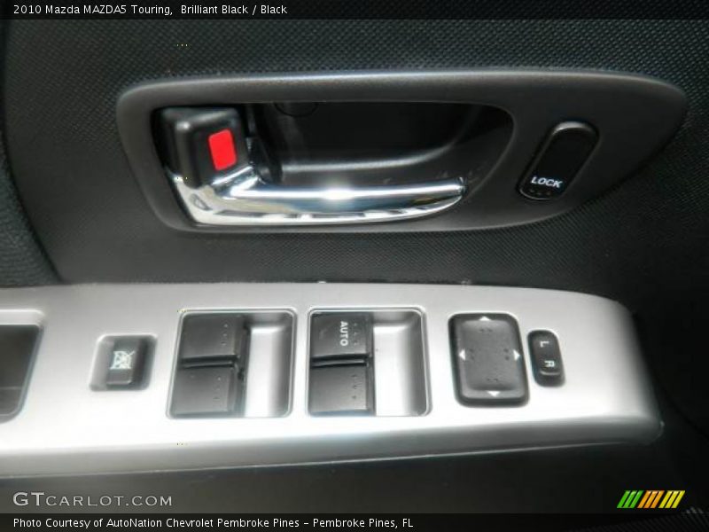 Brilliant Black / Black 2010 Mazda MAZDA5 Touring