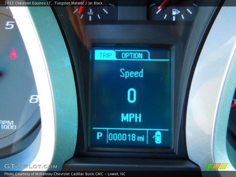 Tungsten Metallic / Jet Black 2013 Chevrolet Equinox LT