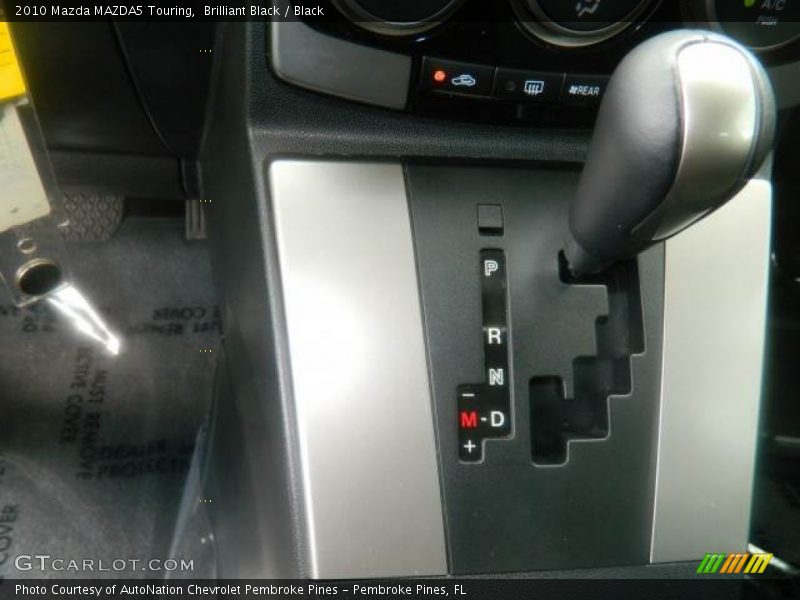Brilliant Black / Black 2010 Mazda MAZDA5 Touring