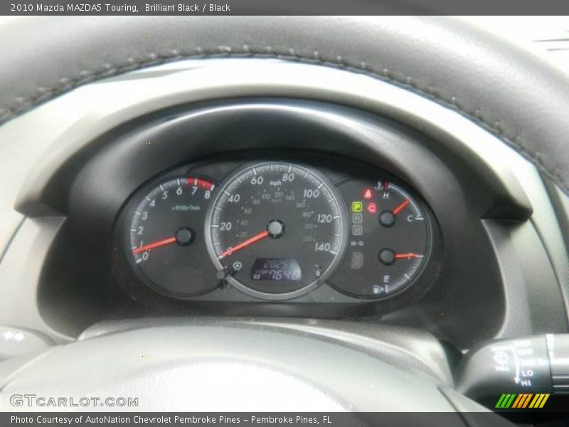 Brilliant Black / Black 2010 Mazda MAZDA5 Touring