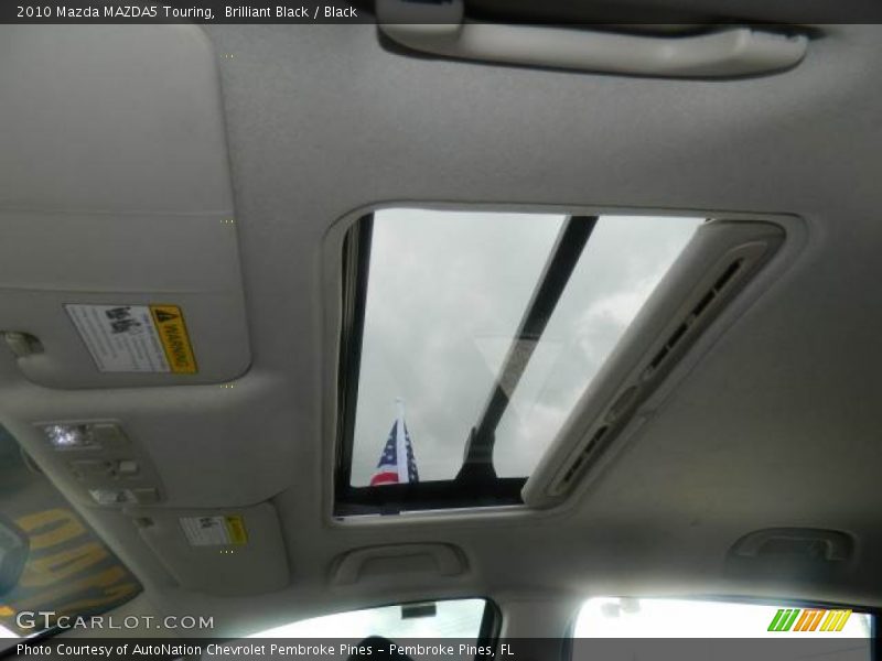 Brilliant Black / Black 2010 Mazda MAZDA5 Touring