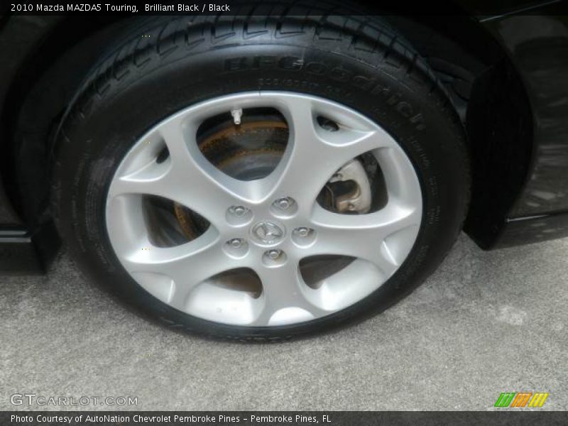Brilliant Black / Black 2010 Mazda MAZDA5 Touring