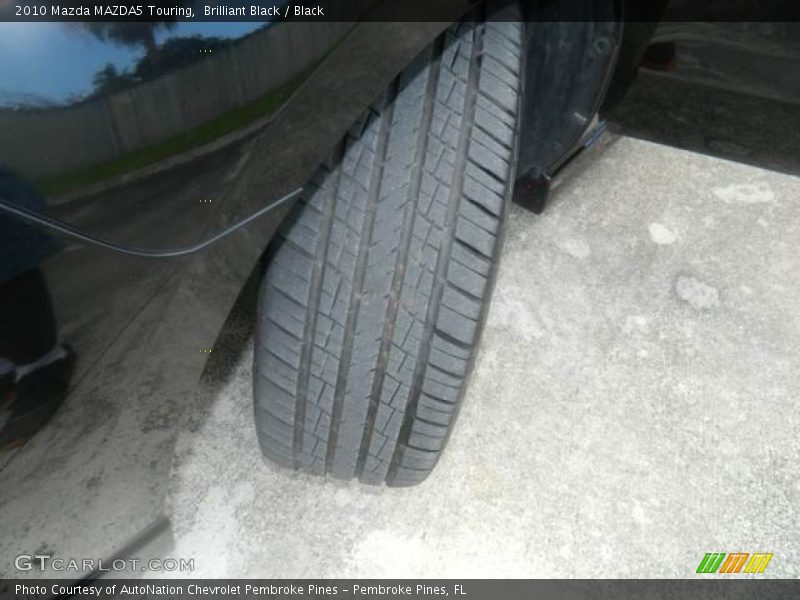 Brilliant Black / Black 2010 Mazda MAZDA5 Touring