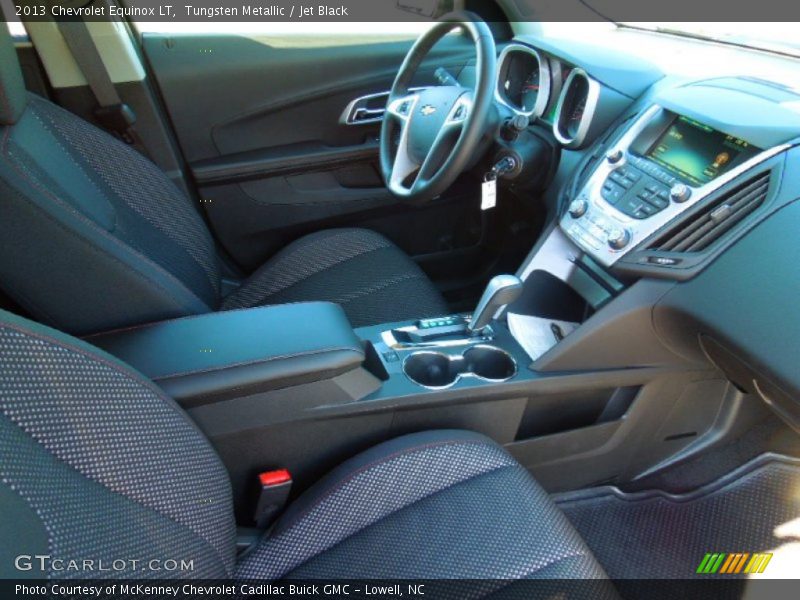 Tungsten Metallic / Jet Black 2013 Chevrolet Equinox LT