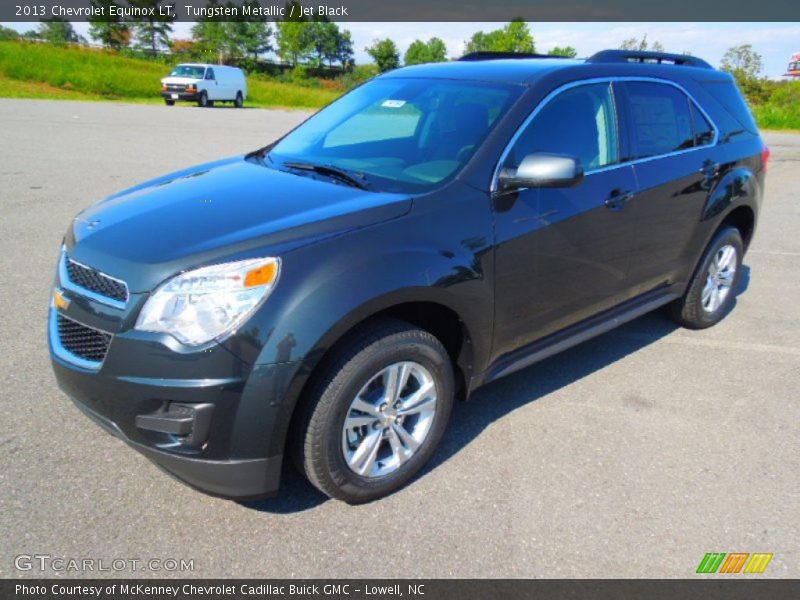 Tungsten Metallic / Jet Black 2013 Chevrolet Equinox LT