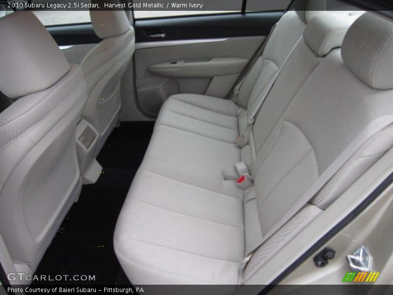 Harvest Gold Metallic / Warm Ivory 2010 Subaru Legacy 2.5i Sedan