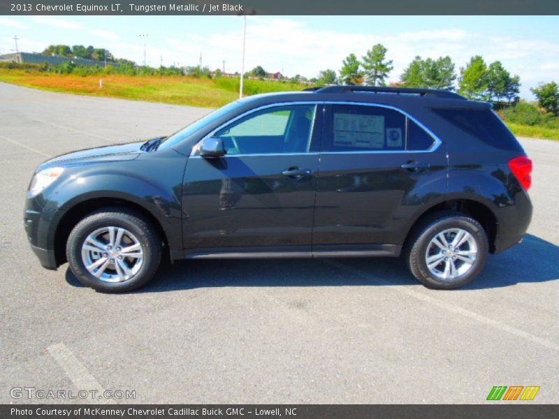 Tungsten Metallic / Jet Black 2013 Chevrolet Equinox LT