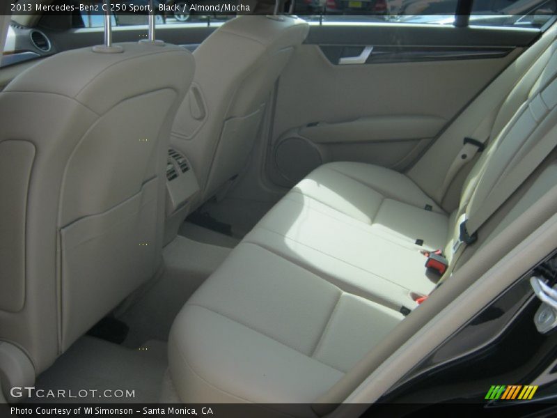 Black / Almond/Mocha 2013 Mercedes-Benz C 250 Sport