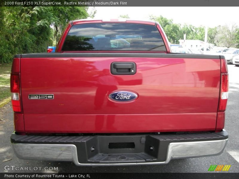 Redfire Metallic / Medium/Dark Flint 2008 Ford F150 XLT SuperCrew