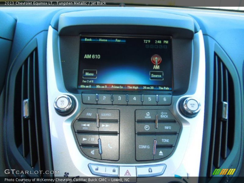 Tungsten Metallic / Jet Black 2013 Chevrolet Equinox LT