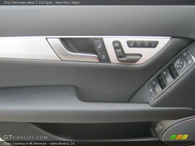 Mars Red / Black 2013 Mercedes-Benz C 250 Sport