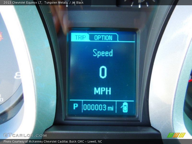 Tungsten Metallic / Jet Black 2013 Chevrolet Equinox LT