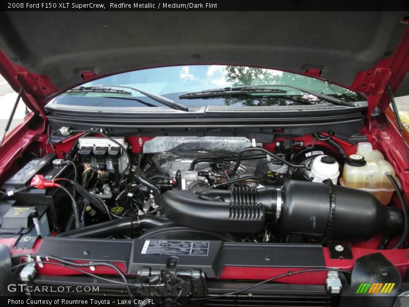 Redfire Metallic / Medium/Dark Flint 2008 Ford F150 XLT SuperCrew