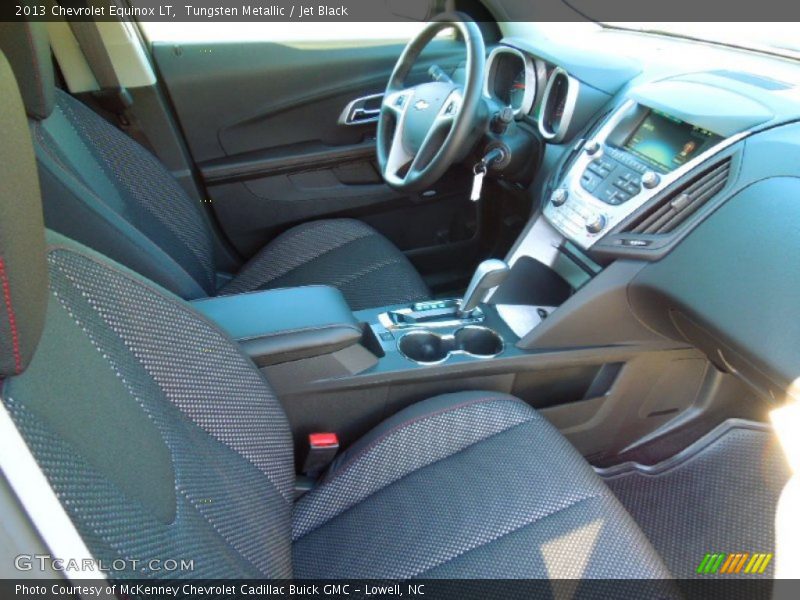 Tungsten Metallic / Jet Black 2013 Chevrolet Equinox LT