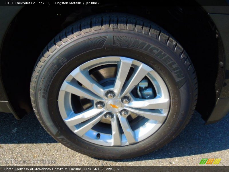 Tungsten Metallic / Jet Black 2013 Chevrolet Equinox LT