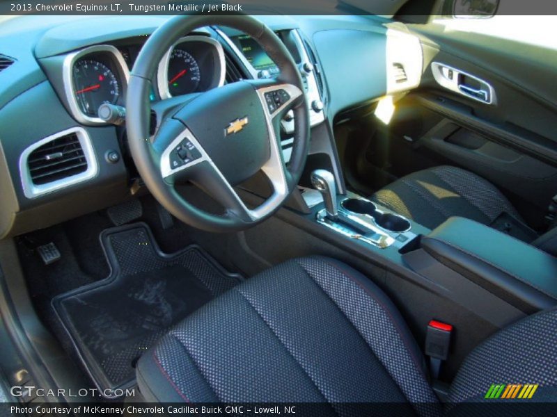 Tungsten Metallic / Jet Black 2013 Chevrolet Equinox LT