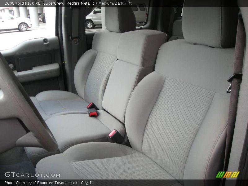 Redfire Metallic / Medium/Dark Flint 2008 Ford F150 XLT SuperCrew