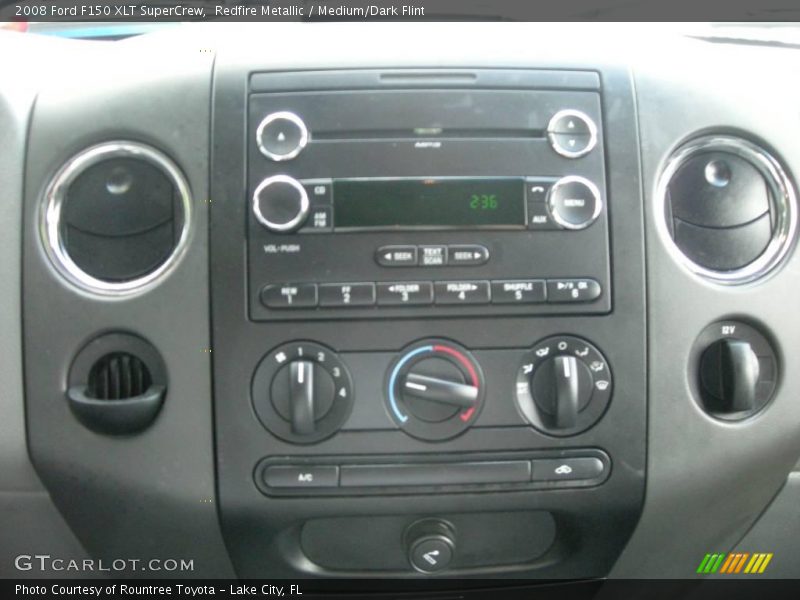 Redfire Metallic / Medium/Dark Flint 2008 Ford F150 XLT SuperCrew