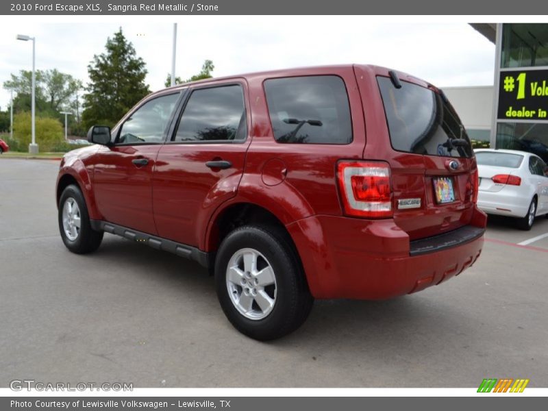 Sangria Red Metallic / Stone 2010 Ford Escape XLS