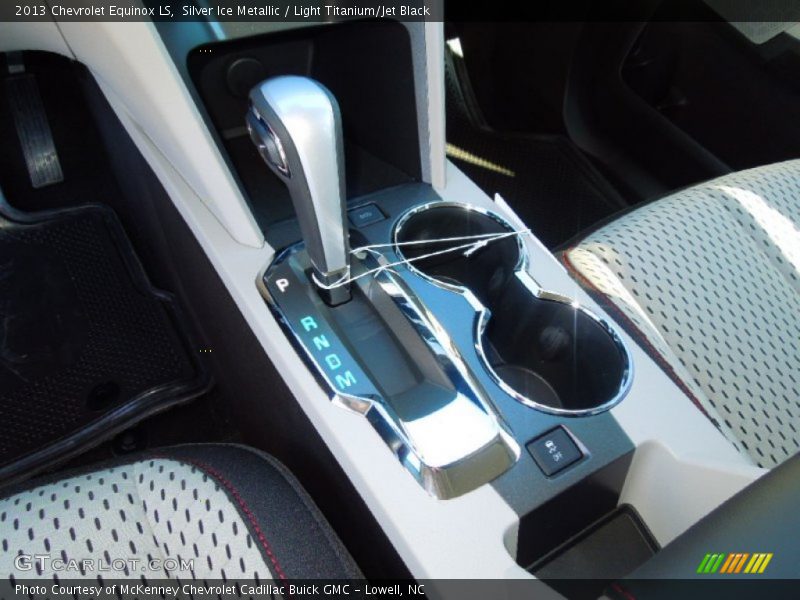 Silver Ice Metallic / Light Titanium/Jet Black 2013 Chevrolet Equinox LS