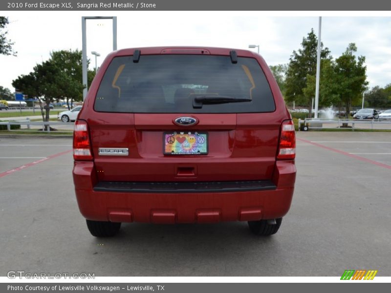 Sangria Red Metallic / Stone 2010 Ford Escape XLS