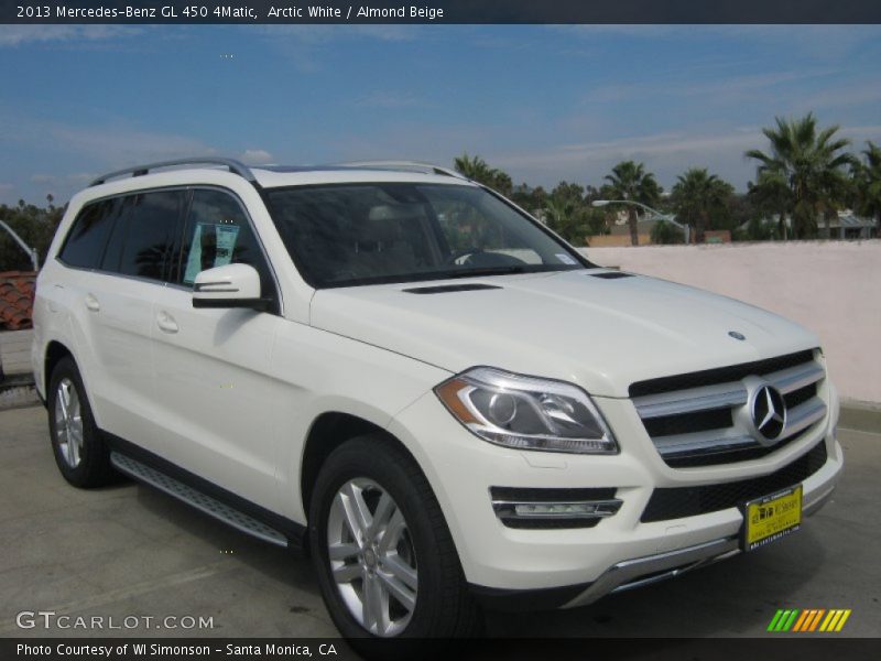 Arctic White / Almond Beige 2013 Mercedes-Benz GL 450 4Matic