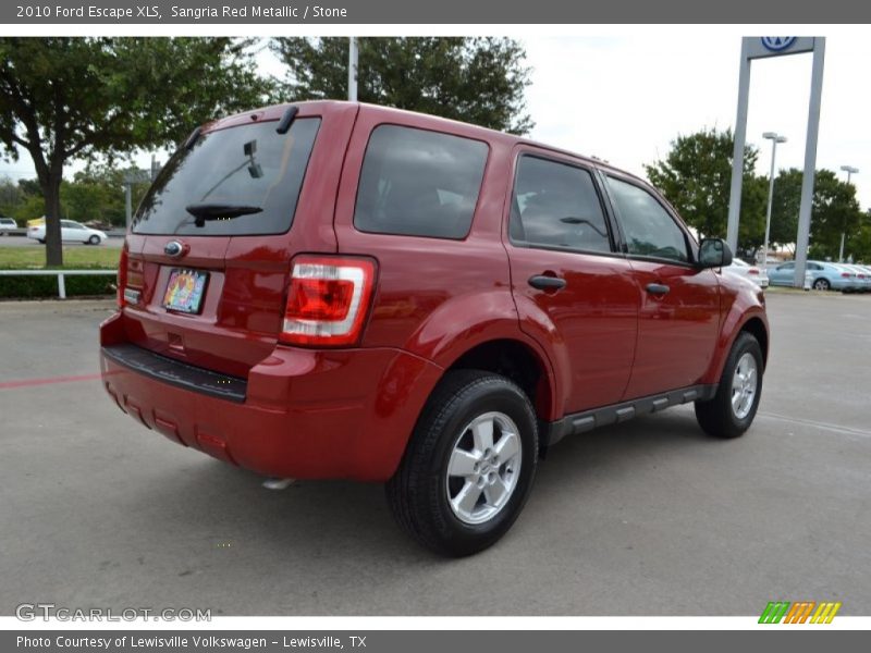 Sangria Red Metallic / Stone 2010 Ford Escape XLS