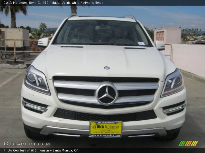 Arctic White / Almond Beige 2013 Mercedes-Benz GL 450 4Matic