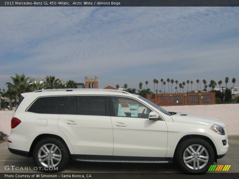 Arctic White / Almond Beige 2013 Mercedes-Benz GL 450 4Matic