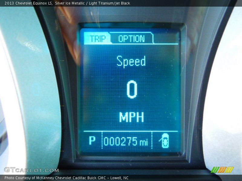 Silver Ice Metallic / Light Titanium/Jet Black 2013 Chevrolet Equinox LS