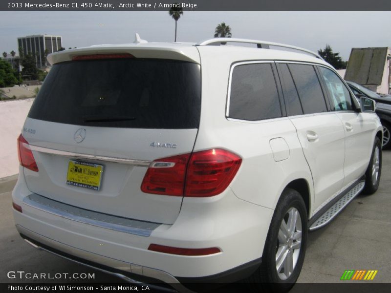Arctic White / Almond Beige 2013 Mercedes-Benz GL 450 4Matic