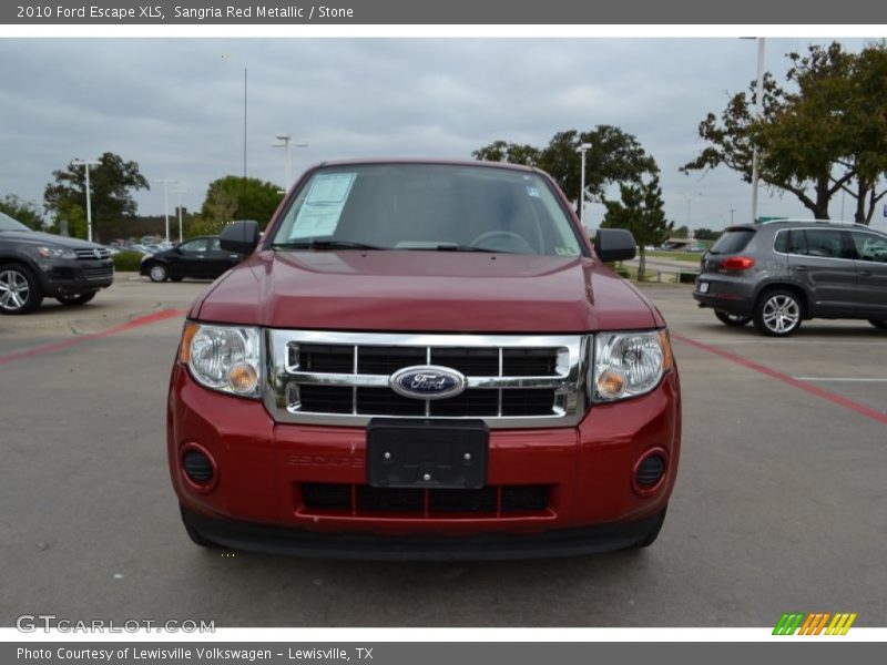 Sangria Red Metallic / Stone 2010 Ford Escape XLS