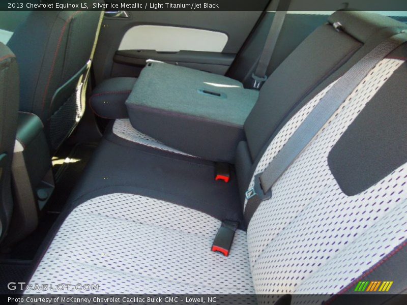 Silver Ice Metallic / Light Titanium/Jet Black 2013 Chevrolet Equinox LS