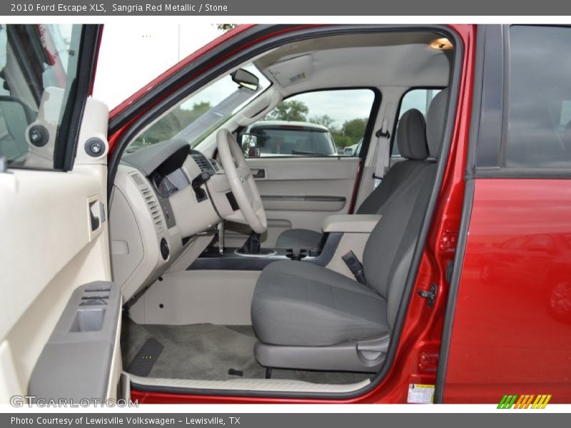 Sangria Red Metallic / Stone 2010 Ford Escape XLS