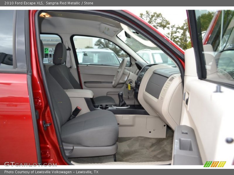 Sangria Red Metallic / Stone 2010 Ford Escape XLS