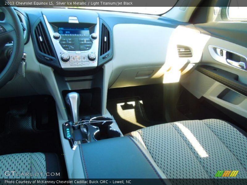 Silver Ice Metallic / Light Titanium/Jet Black 2013 Chevrolet Equinox LS