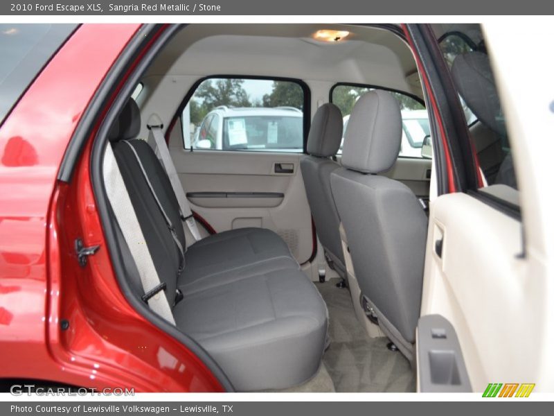 Sangria Red Metallic / Stone 2010 Ford Escape XLS