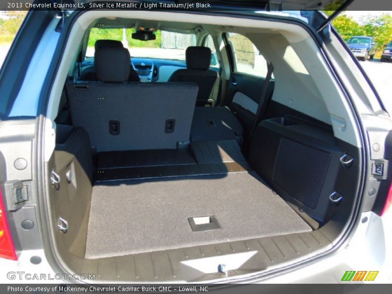 Silver Ice Metallic / Light Titanium/Jet Black 2013 Chevrolet Equinox LS