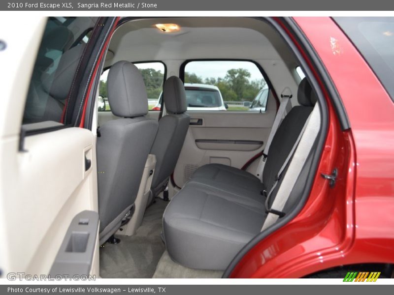 Sangria Red Metallic / Stone 2010 Ford Escape XLS