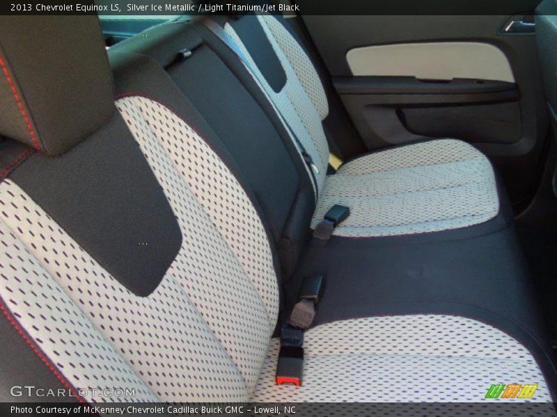 Silver Ice Metallic / Light Titanium/Jet Black 2013 Chevrolet Equinox LS