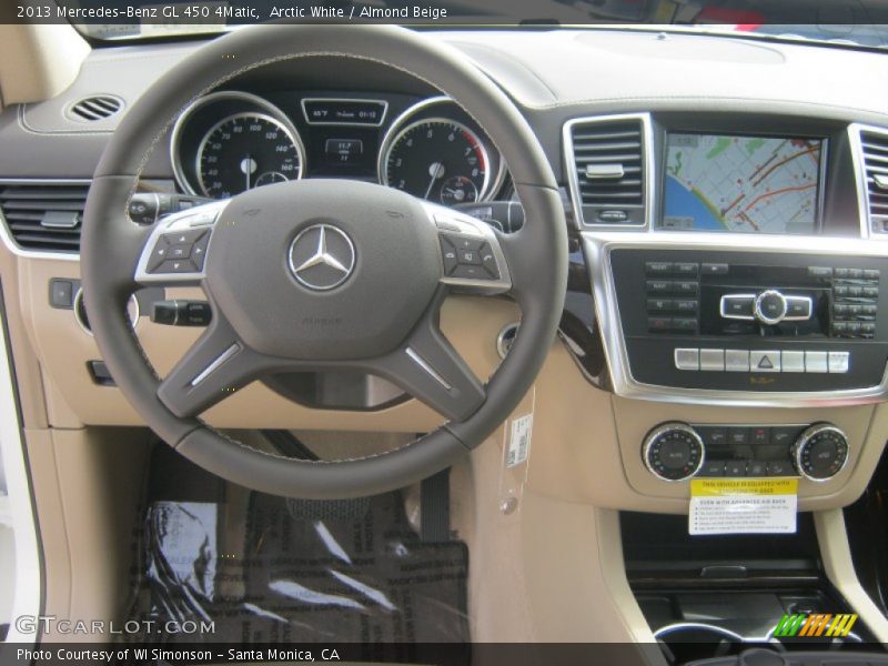 Arctic White / Almond Beige 2013 Mercedes-Benz GL 450 4Matic