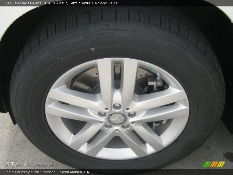 Arctic White / Almond Beige 2013 Mercedes-Benz GL 450 4Matic