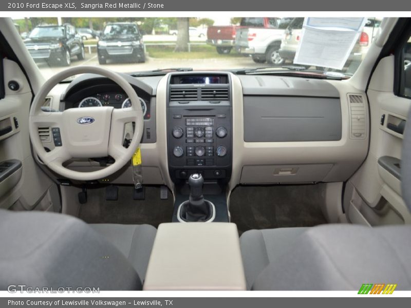 Dashboard of 2010 Escape XLS